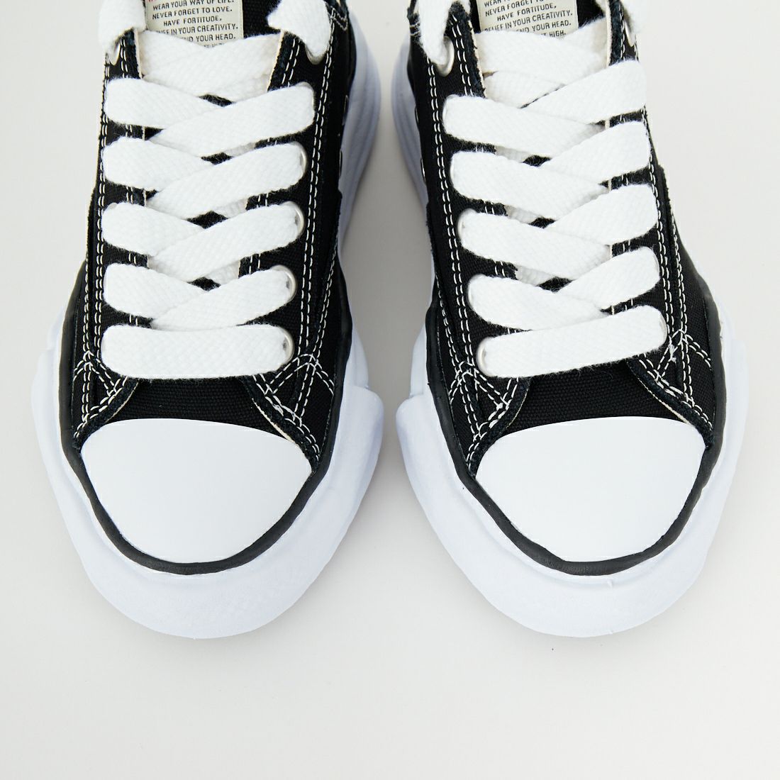 Maison MIHARA YASUHIRO [メゾン ミハラヤスヒロ] PETERSON ローカットスニーカー [A01FW702] BLACK