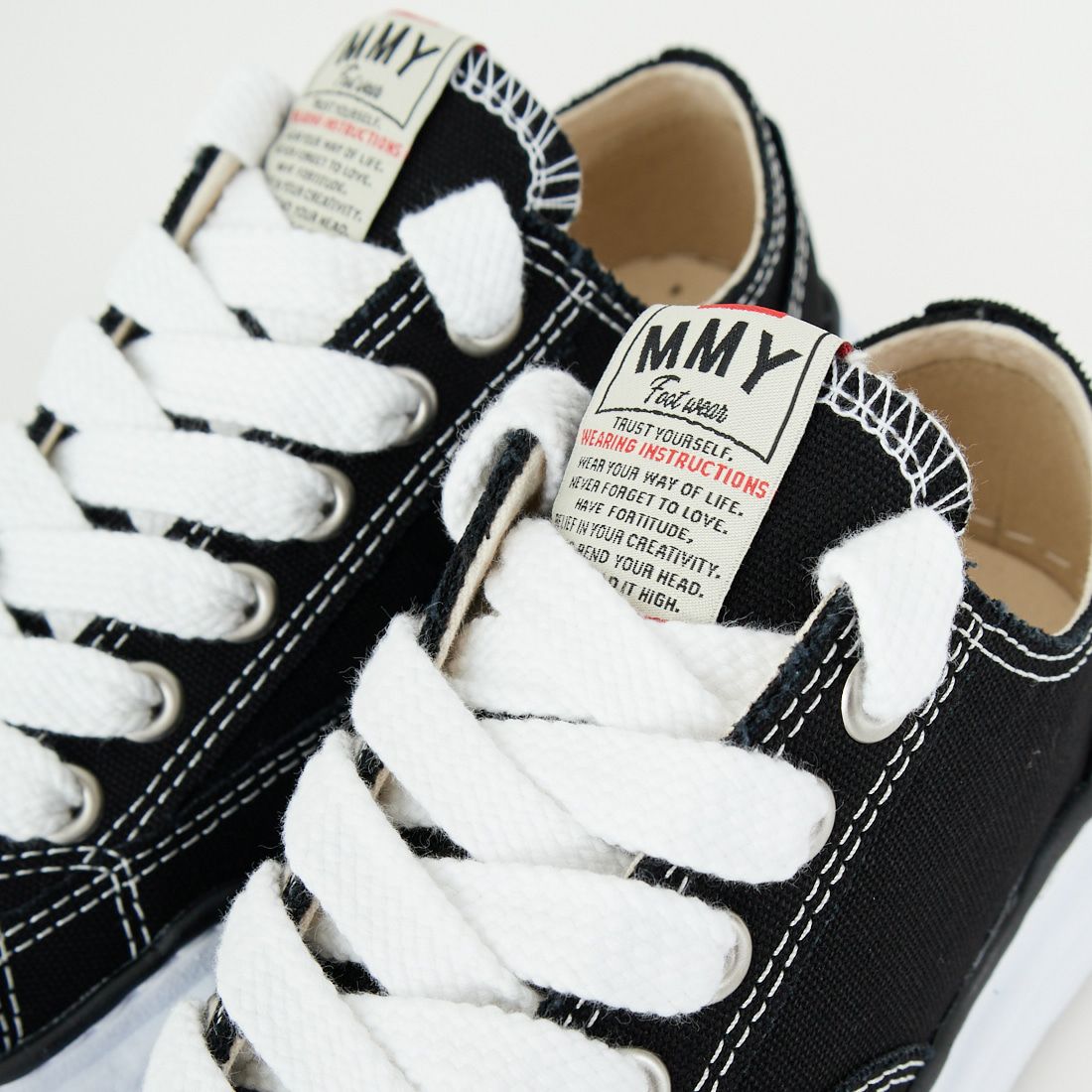 Maison MIHARA YASUHIRO [メゾン ミハラヤスヒロ] PETERSON ローカットスニーカー [A01FW702] BLACK