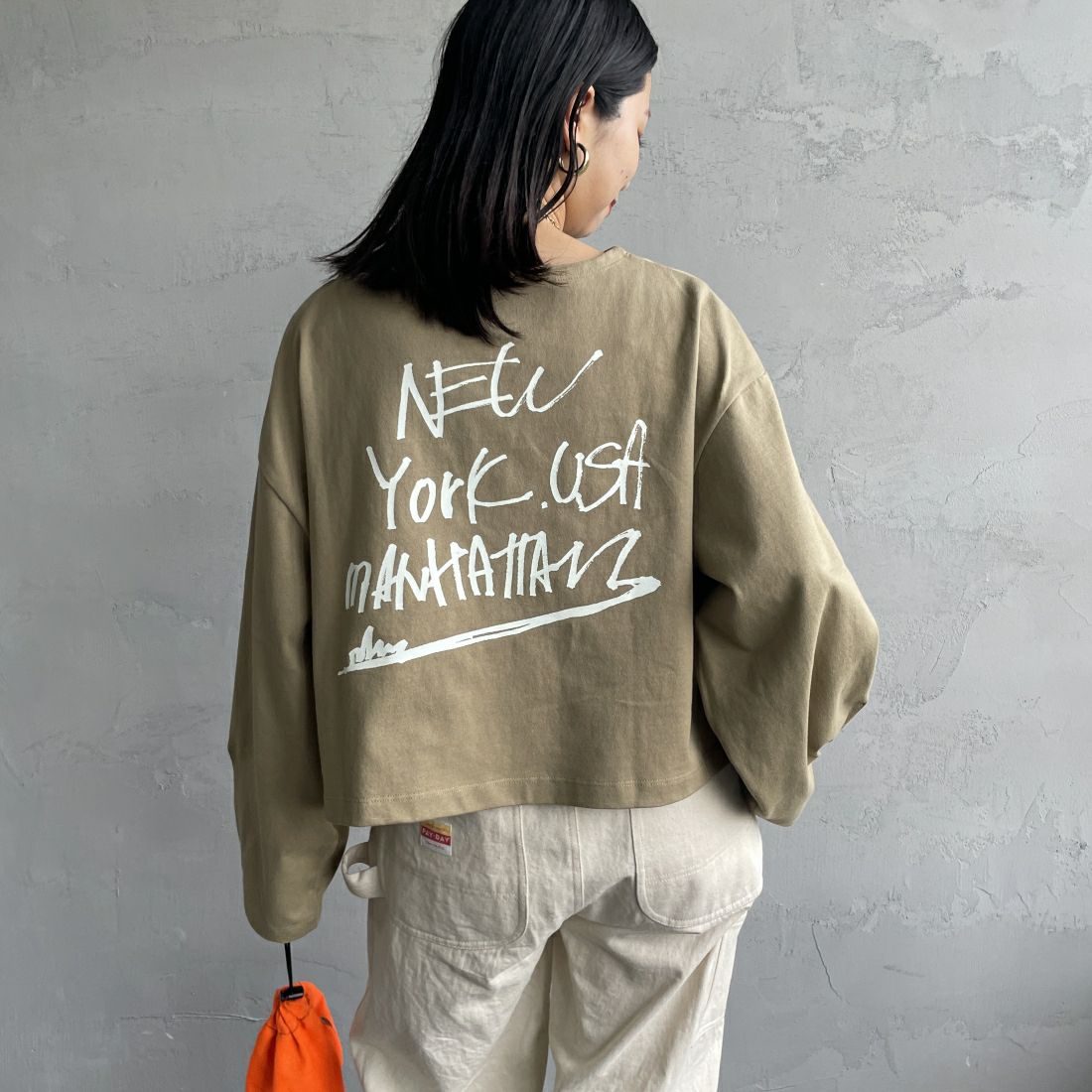 MANHATTAN PORTAGE [マンハッタンポーテージ] ロングスリーブ プリントTシャツ [24FW-MP-L149]