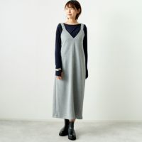 07 GRAY&&モデル身長：167cm 着用サイズ：F&&