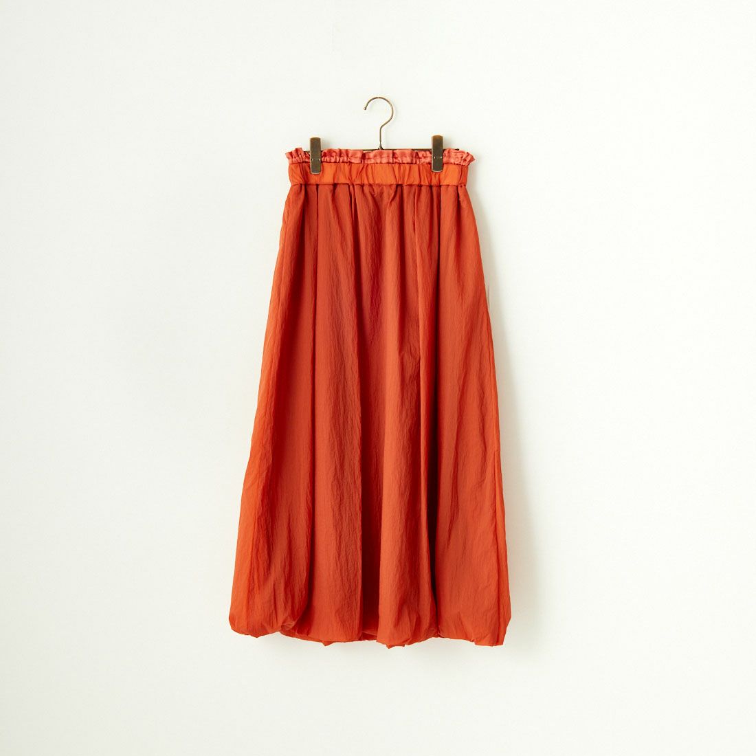 Jf Ready Made [ジェイエフレディメイド] シアーオーガンウエストギャザースカート [8549514-01] 41 ｵﾚﾝｼﾞ