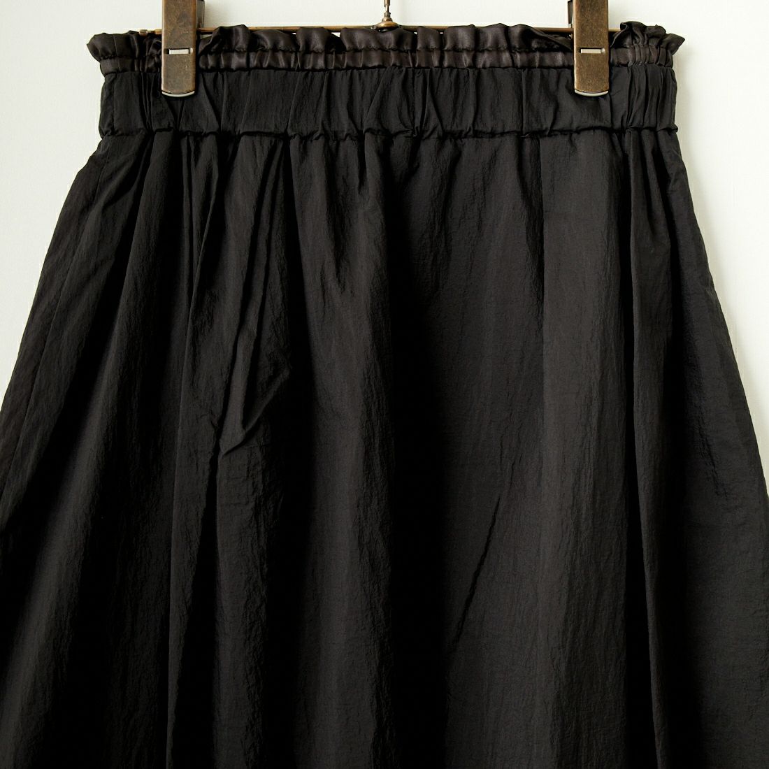 Jf Ready Made [ジェイエフレディメイド] シアーオーガンウエストギャザースカート [8549514-01] 13 ﾁｬｺｰﾙｸﾞ