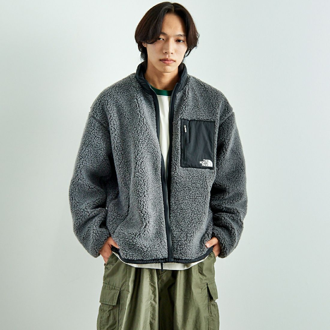 24fw ザ・ノース・フェイス リバーシブル エクストリームパイル  