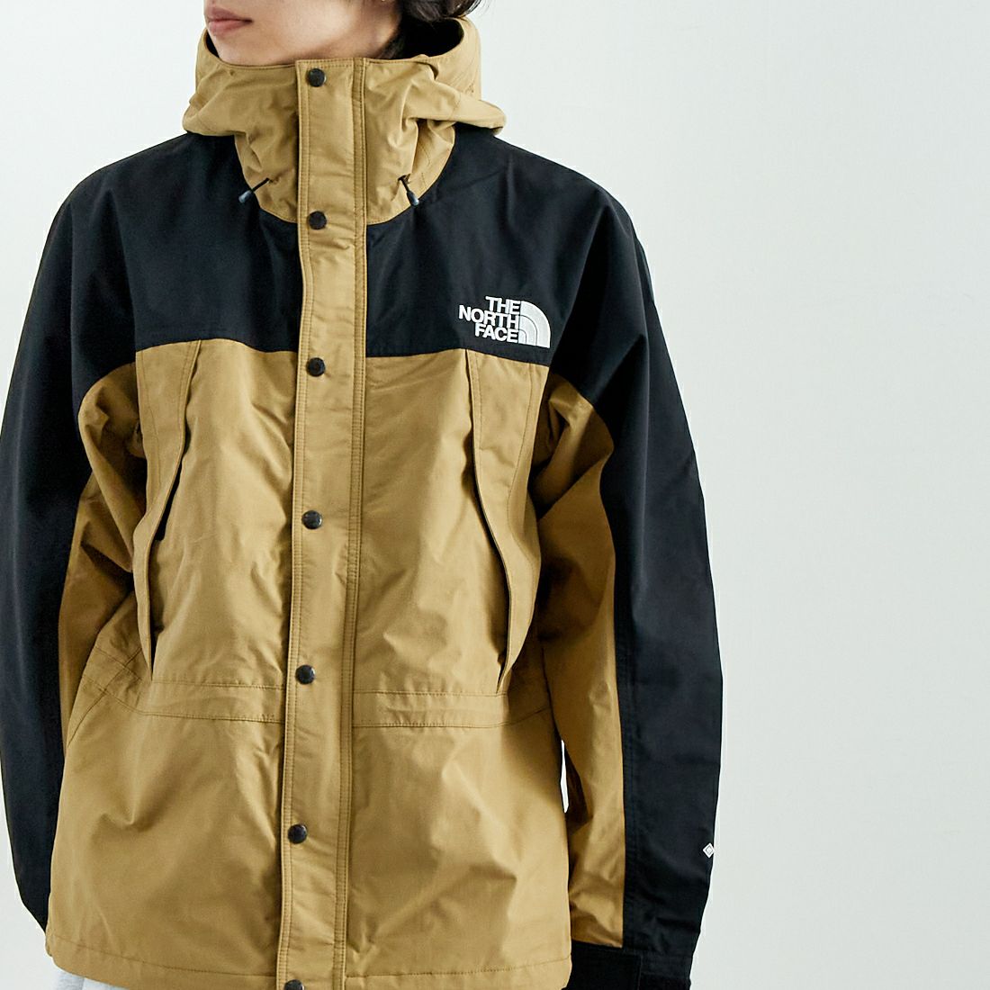 THE NORTH FACE [ザ ノースフェイス] マウンテンライトジャケット [NP62450] KT &&モデル身長：179cm 着用サイズ：L&&