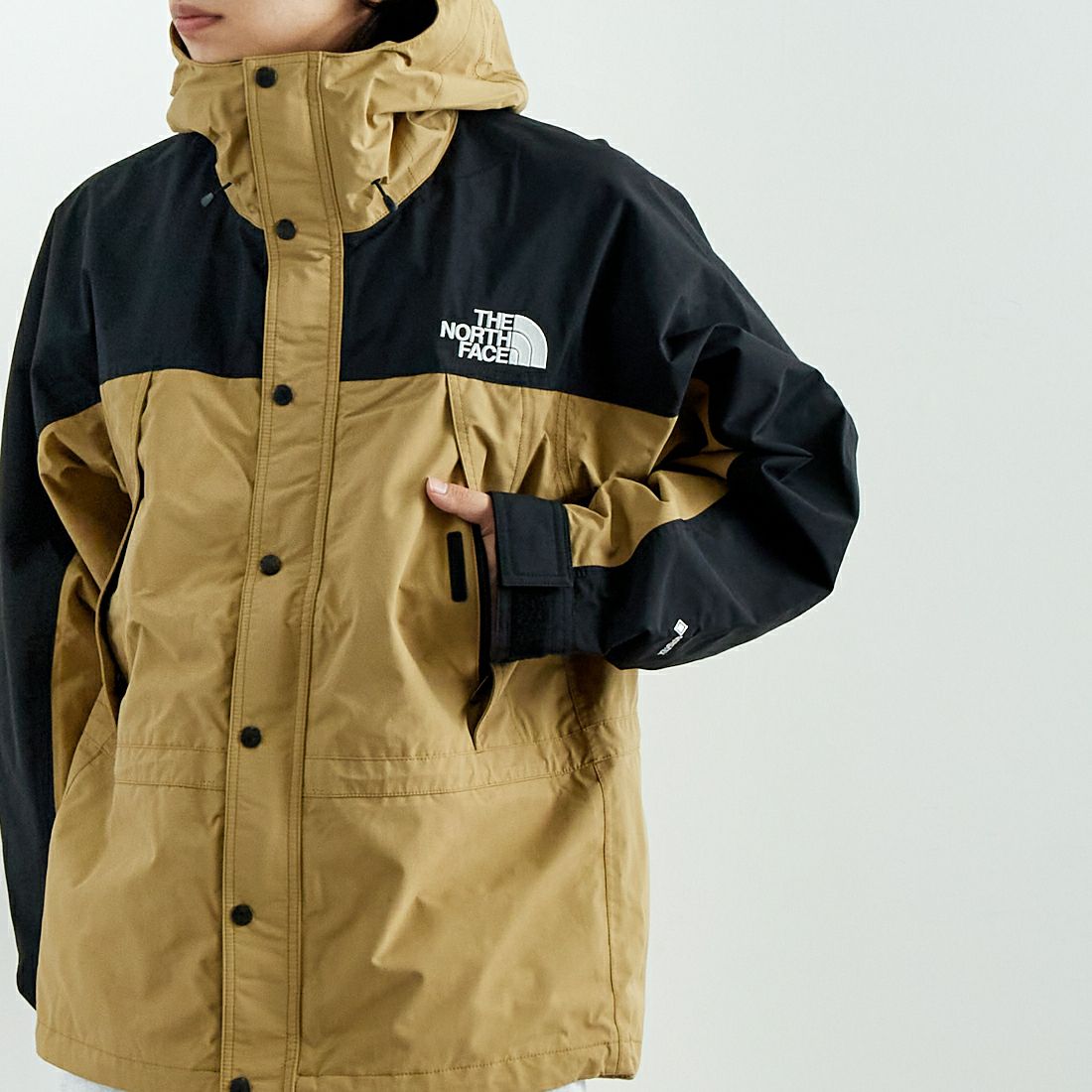 THE NORTH FACE [ザ ノースフェイス] マウンテンライトジャケット [NP62450] KT &&モデル身長：179cm 着用サイズ：L&&