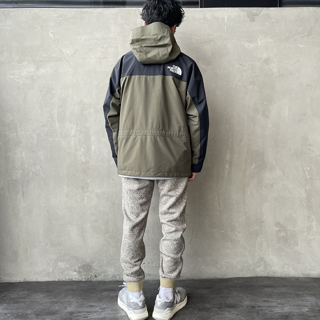THE NORTH FACE [ザ ノースフェイス] マウンテンライトジャケット [NP62450] NT &&モデル身長：168cm 着用サイズ：M&&