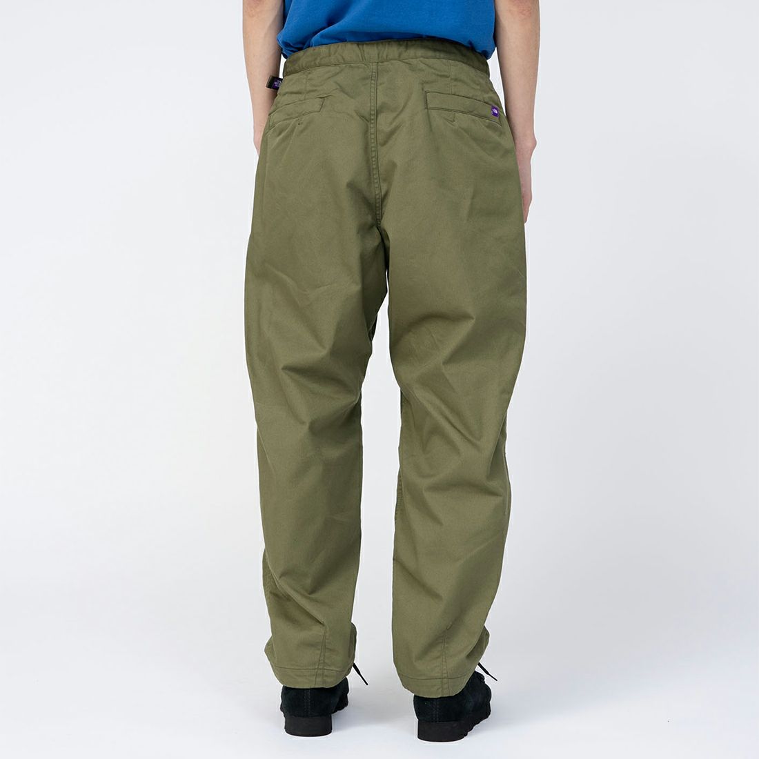 THE NORTH FACE PURPLE LABEL [ザ ノースフェイス パープルレーベル] クールマックス チノワイドテーパードパンツ [N24FC011] KG KHA GR &&モデル身長：178cm 着用サイズ：32&&