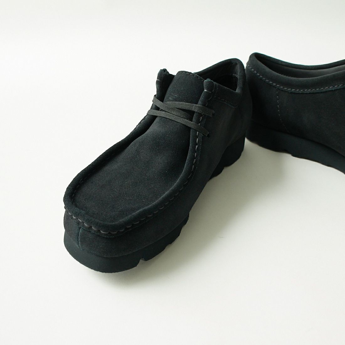Clarks [クラークス] メンズ ワラビーゴアテックス(ブラックスエード) [26179251] BLACK