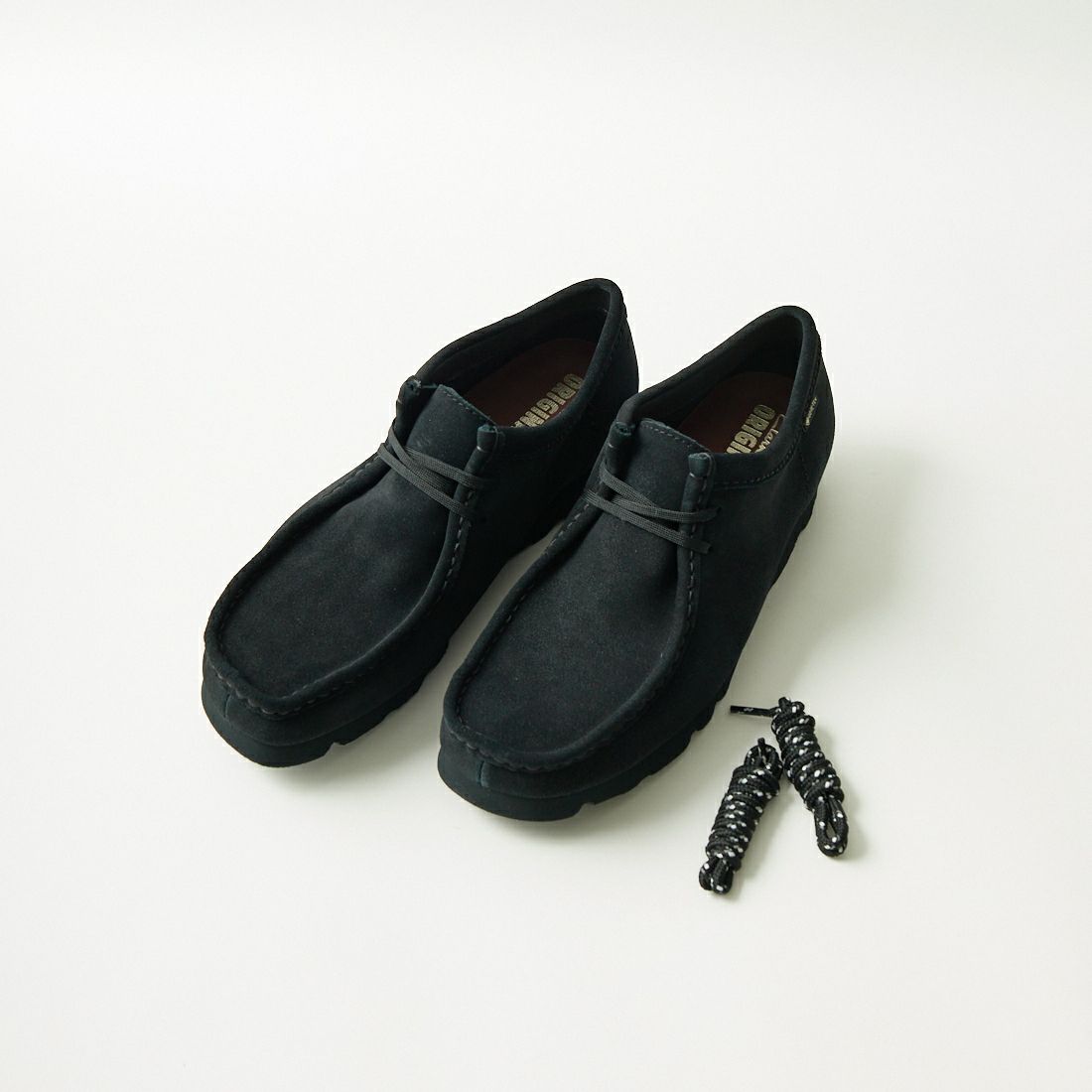 Clarks [クラークス] メンズ ワラビーゴアテックス(ブラックスエード) [26179251] BLACK