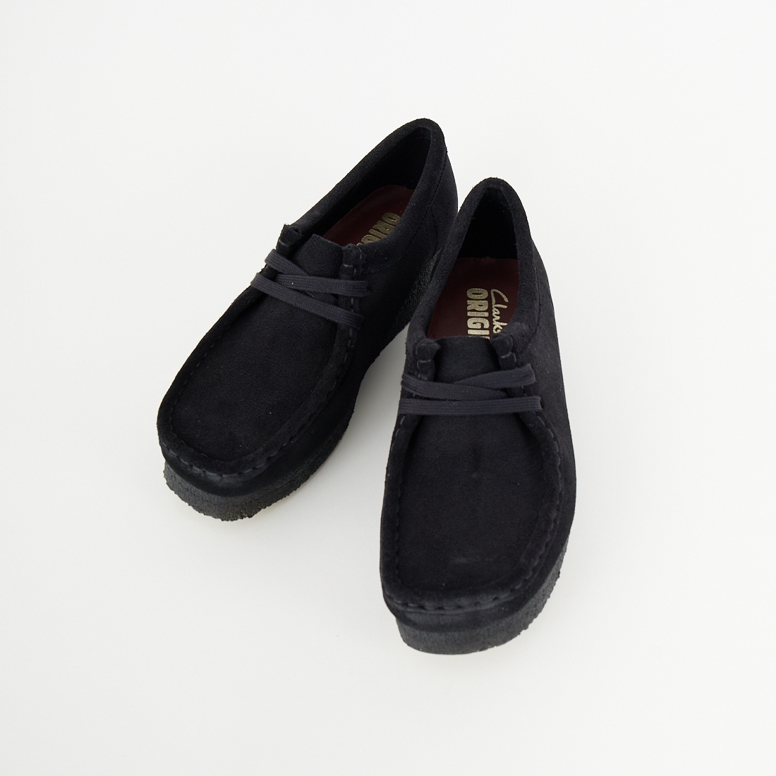 Clarks [クラークス] レディース ワラビー(ブラックスエード) [26155522] BLACK