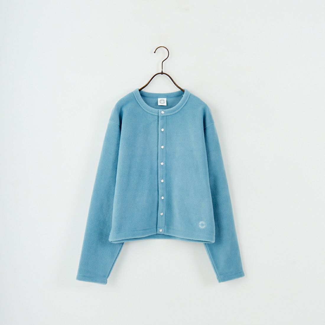 ORCIVAL [オーシバル] クルーネック フリースカーディガン [OR-C0378EFC] SAX