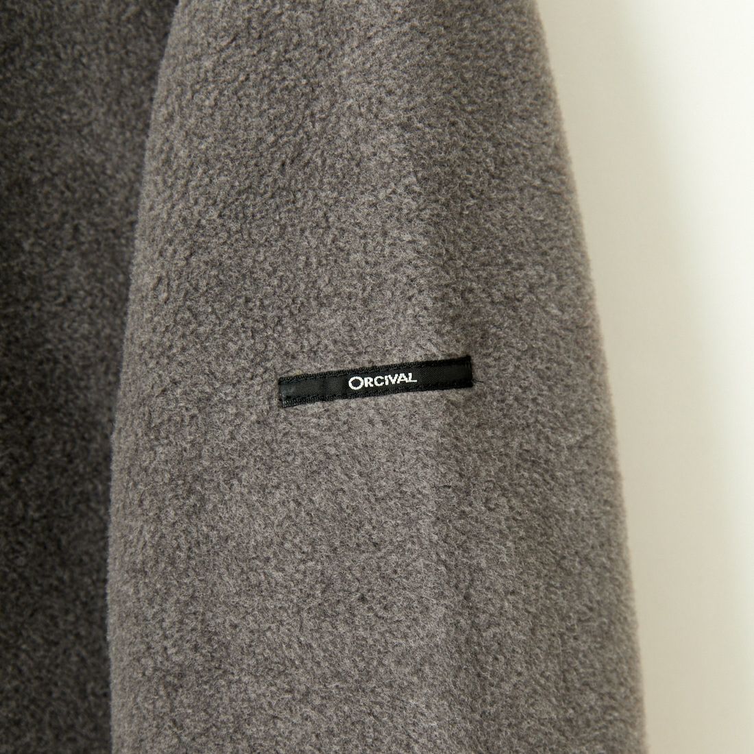 ORCIVAL [オーシバル] クルーネック フリースカーディガン [OR-C0378EFC] TOP GREY