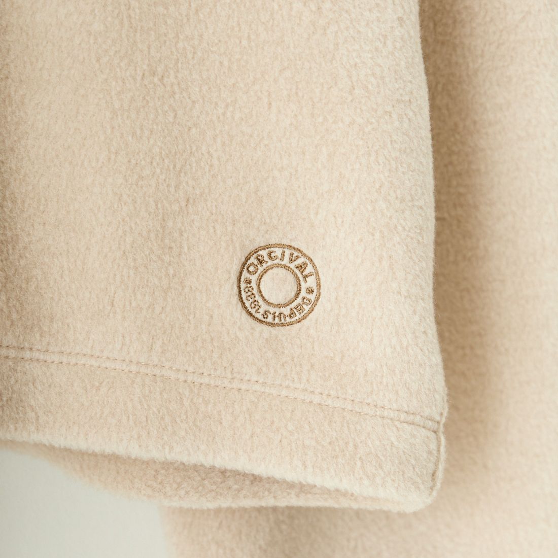 ORCIVAL [オーシバル] クルーネック フリースカーディガン [OR-C0378EFC] GREIGE