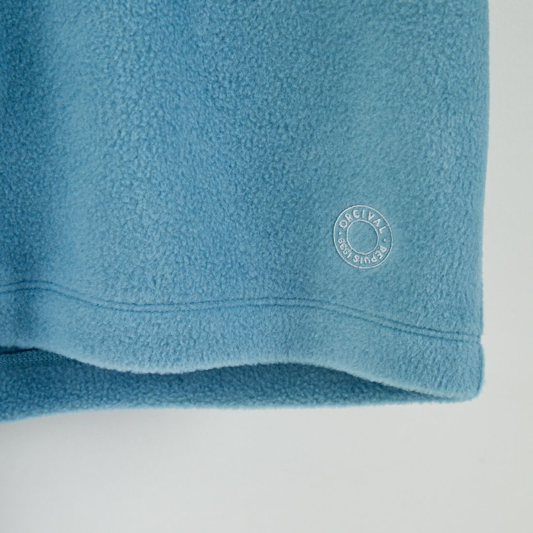 ORCIVAL [オーシバル] クルーネック フリースカーディガン [OR-C0378EFC] SAX