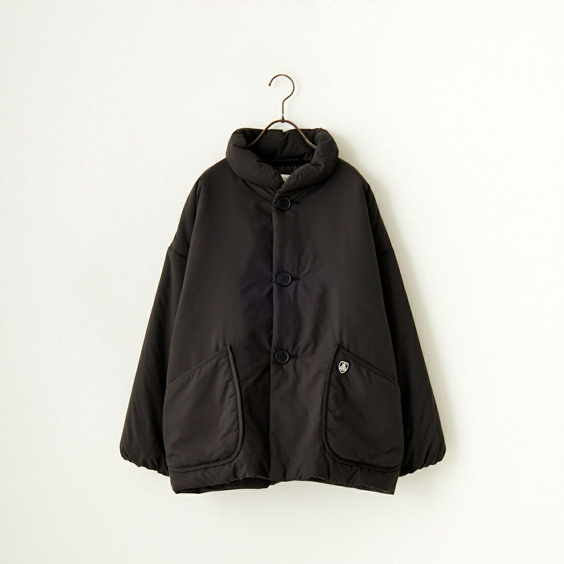 ORCIVAL [オーシバル] スタンドカラーブルゾン [OR-A0580BTT] BLACK