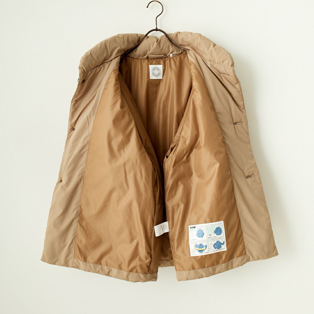 ORCIVAL [オーシバル] スタンドカラーブルゾン [OR-A0580BTT] BEIGE