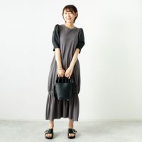 C.GRAY&&モデル身長：167cm 着用サイズ：F&&