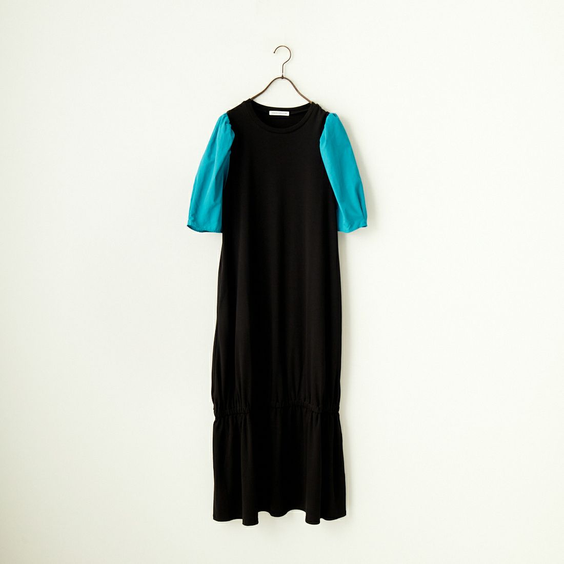 Jeans Factory Clothes [ジーンズファクトリークローズ] スムースタフタスリーブカットワンピース [7445328] BLACK