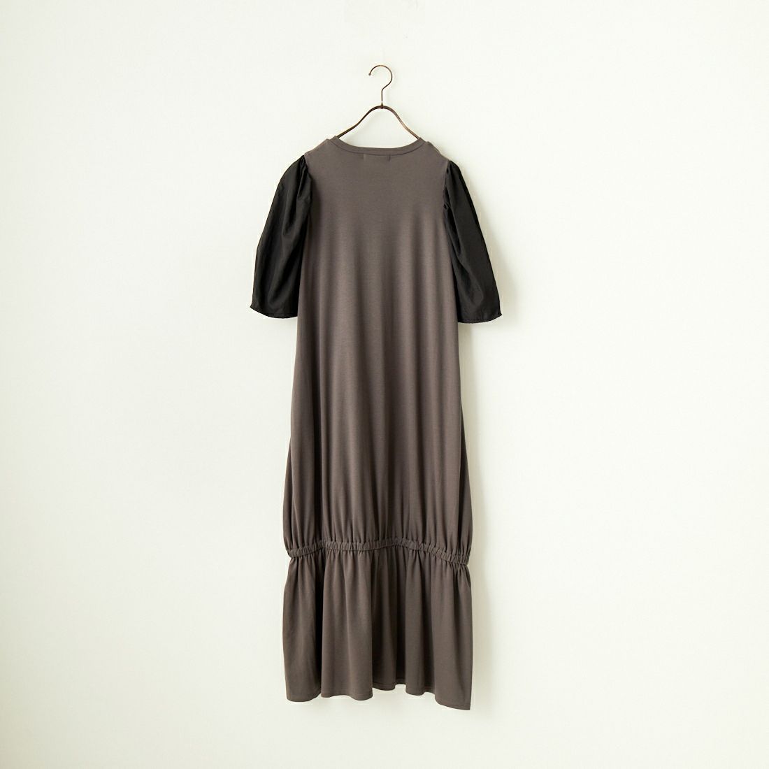 Jeans Factory Clothes [ジーンズファクトリークローズ] スムースタフタスリーブカットワンピース [7445328] C.GRAY