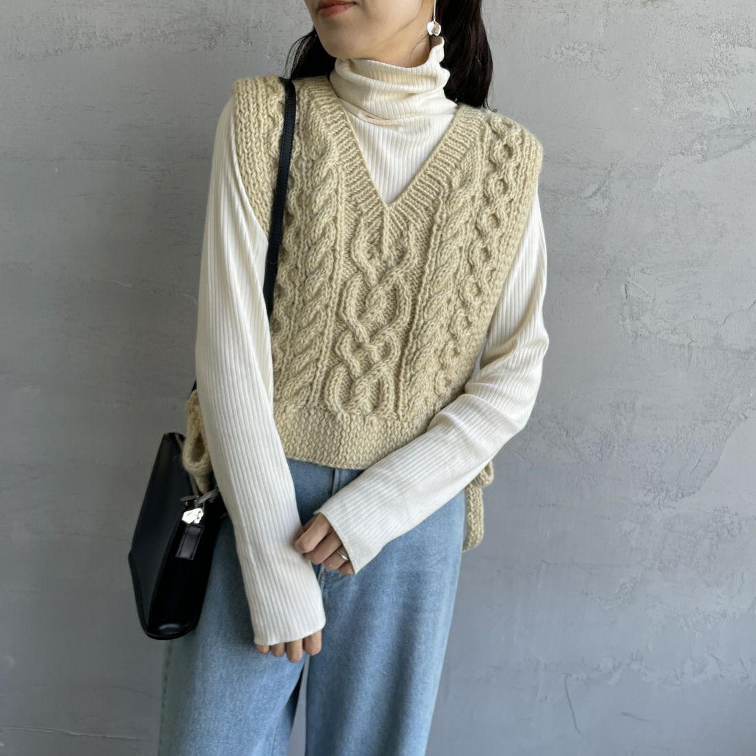 IVORY&&モデル身長：160cm 着用サイズ：F&&