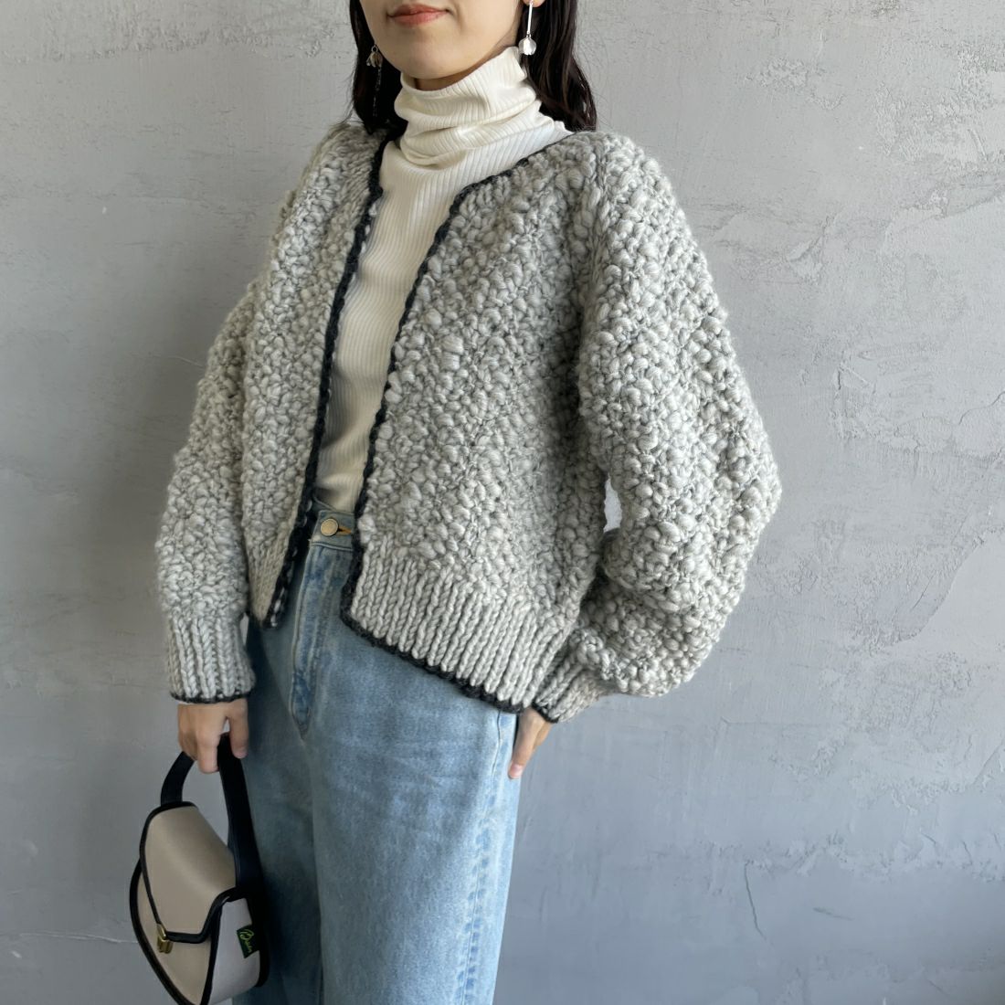 GRAY&&モデル身長：163cm 着用サイズ：F&&