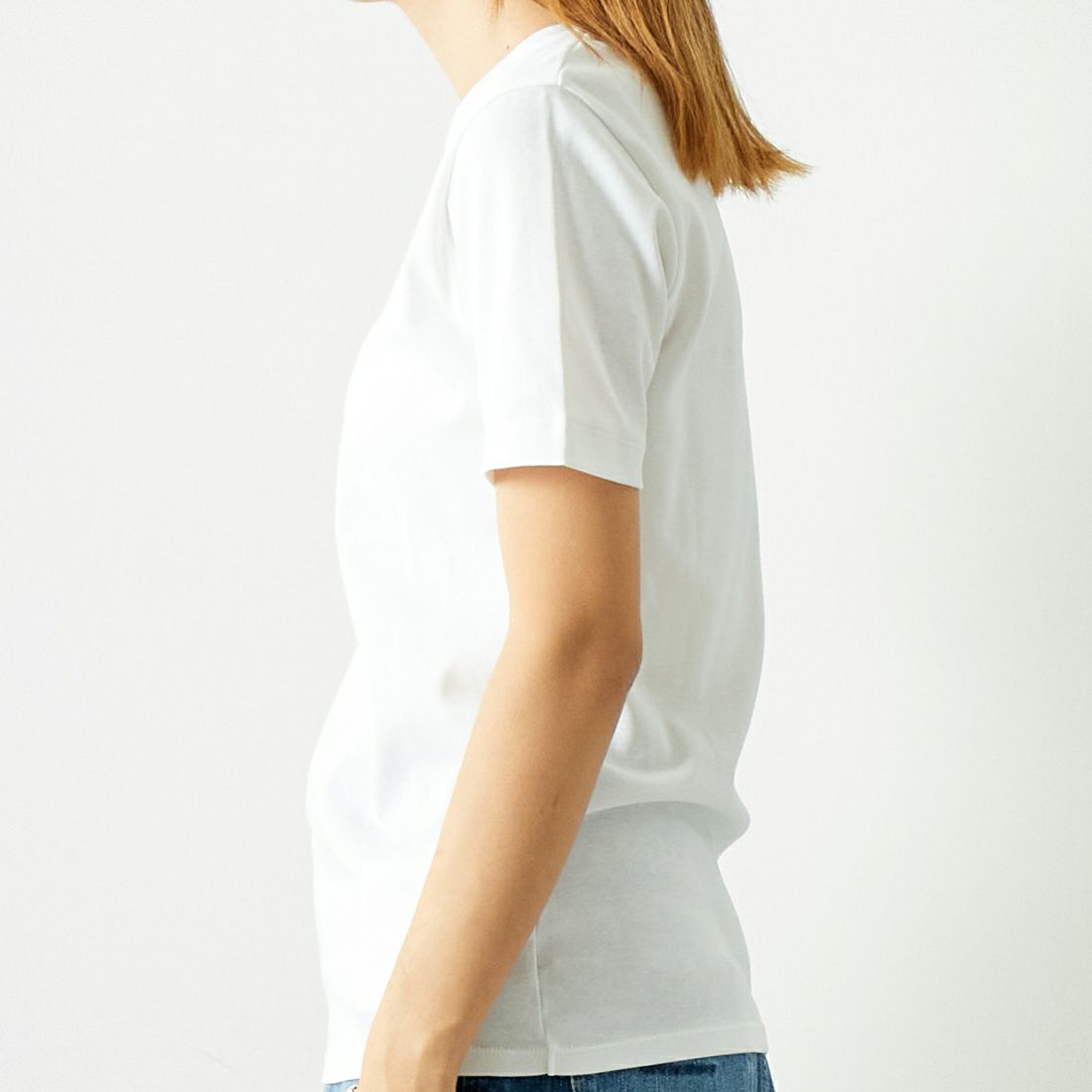 MICA&DEAL [マイカアンドディール] ハイツイストクルーネックプルオーバー [0124309180] WHITE