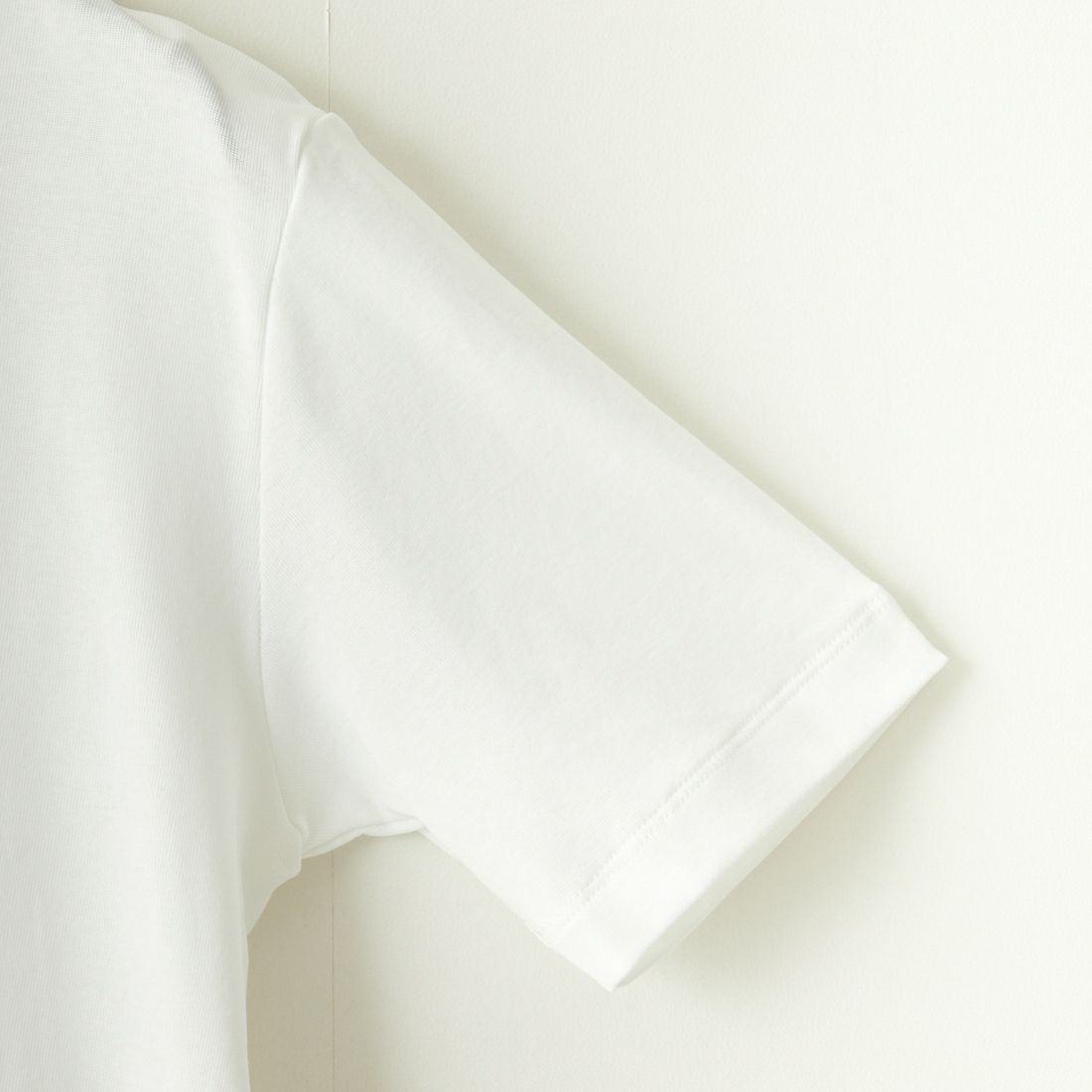 MICA&DEAL [マイカアンドディール] ハイツイストクルーネックプルオーバー [0124309180] WHITE