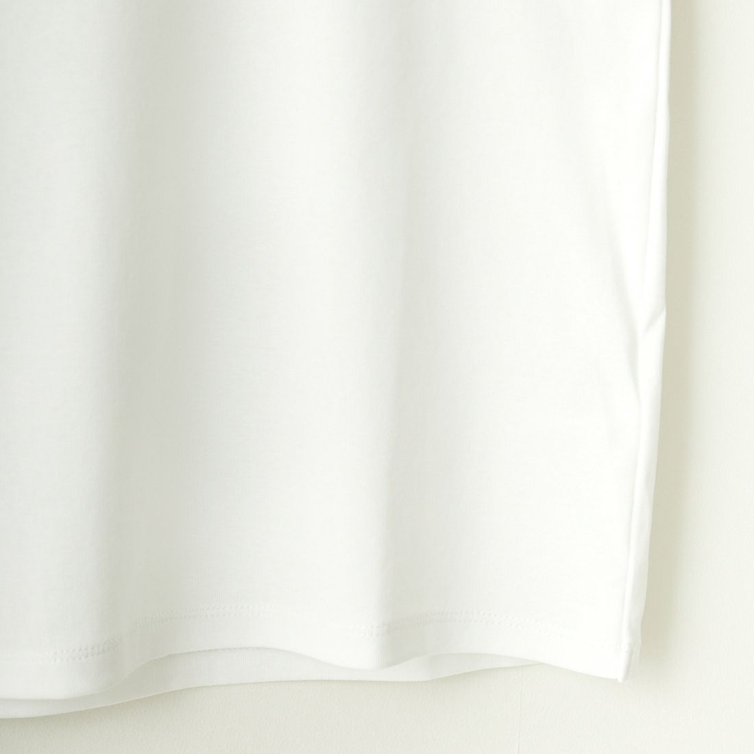 MICA&DEAL [マイカアンドディール] ハイツイストクルーネックプルオーバー [0124309180] WHITE