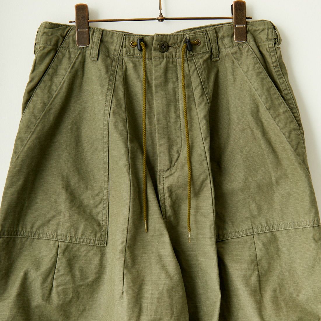 Needles [ニードルズ] ファティーグ ヒザデルパンツ [PU246] A OLIVE