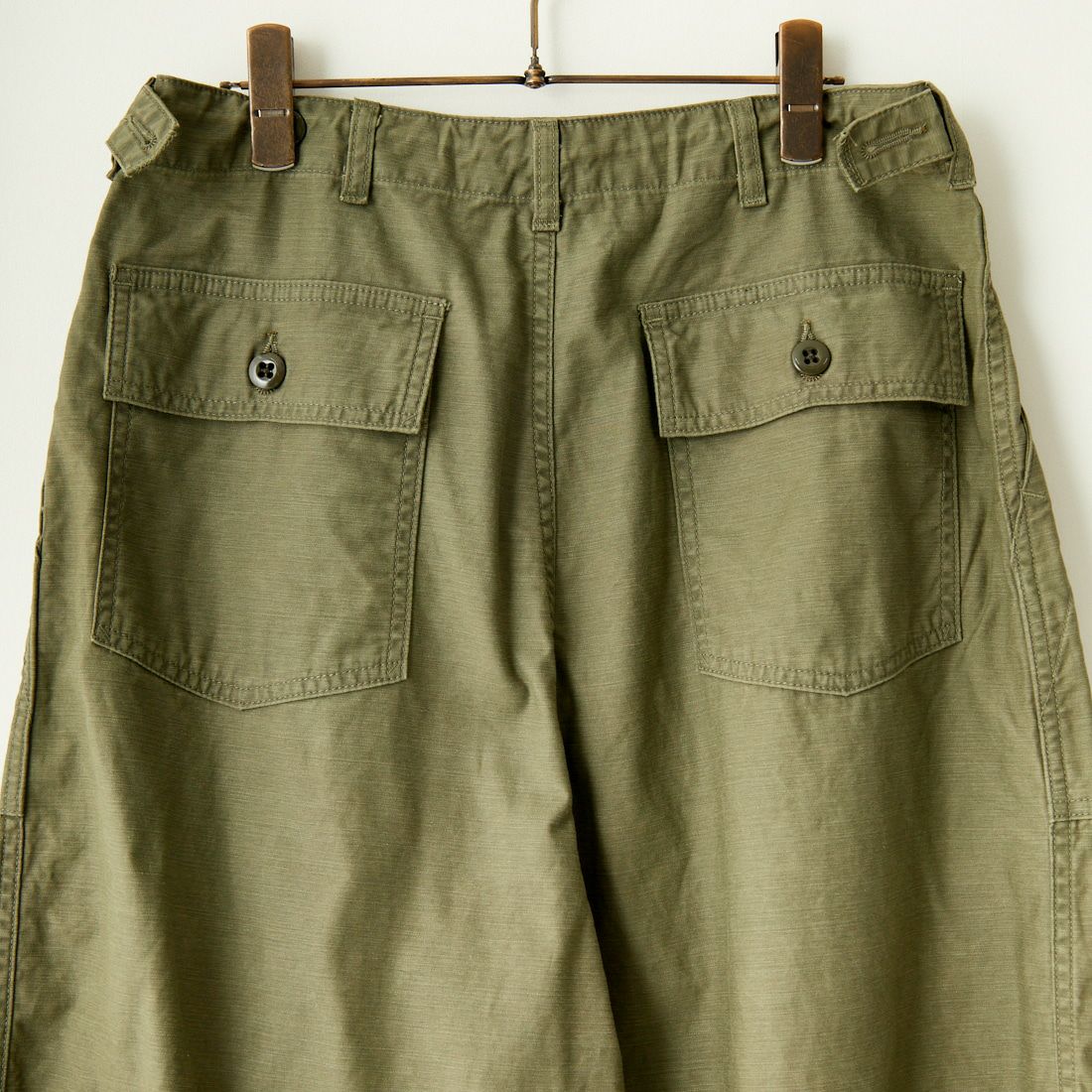 Needles [ニードルズ] ファティーグ ヒザデルパンツ [PU246] A OLIVE