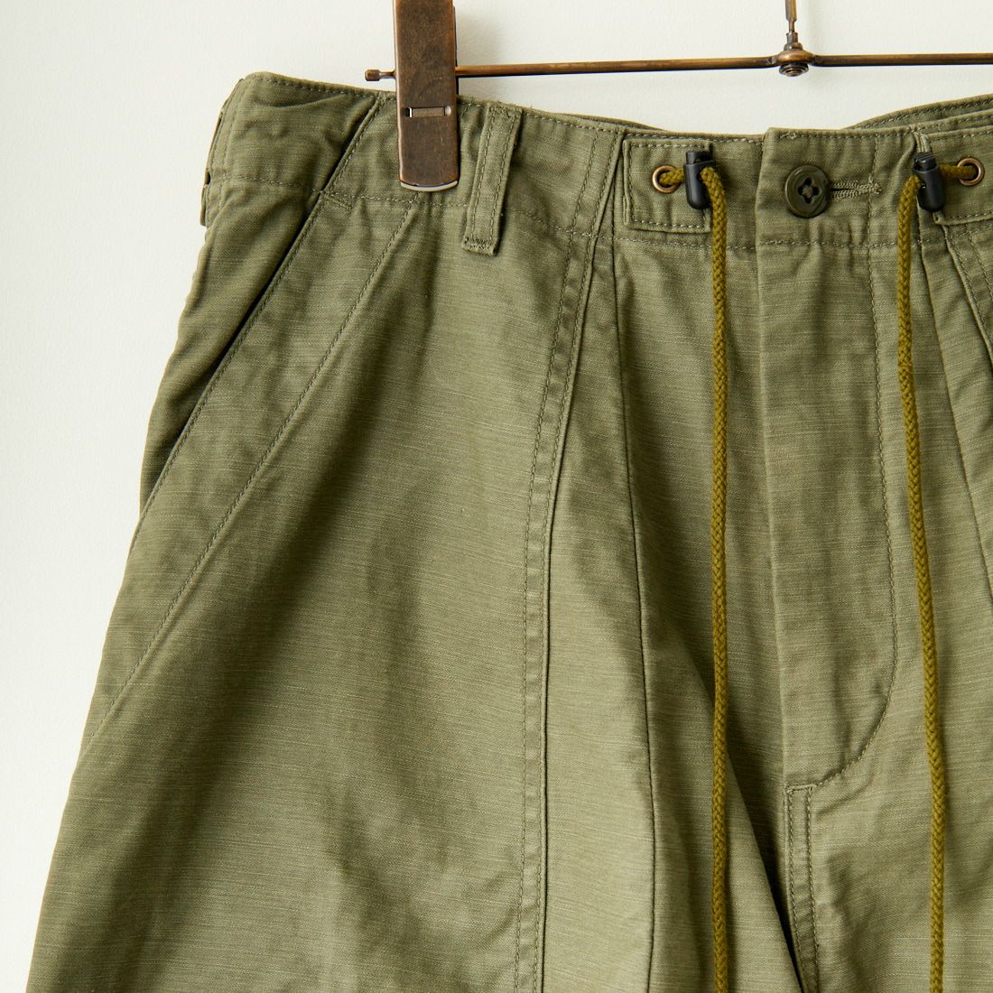 Needles [ニードルズ] ファティーグ ヒザデルパンツ [PU246] A OLIVE