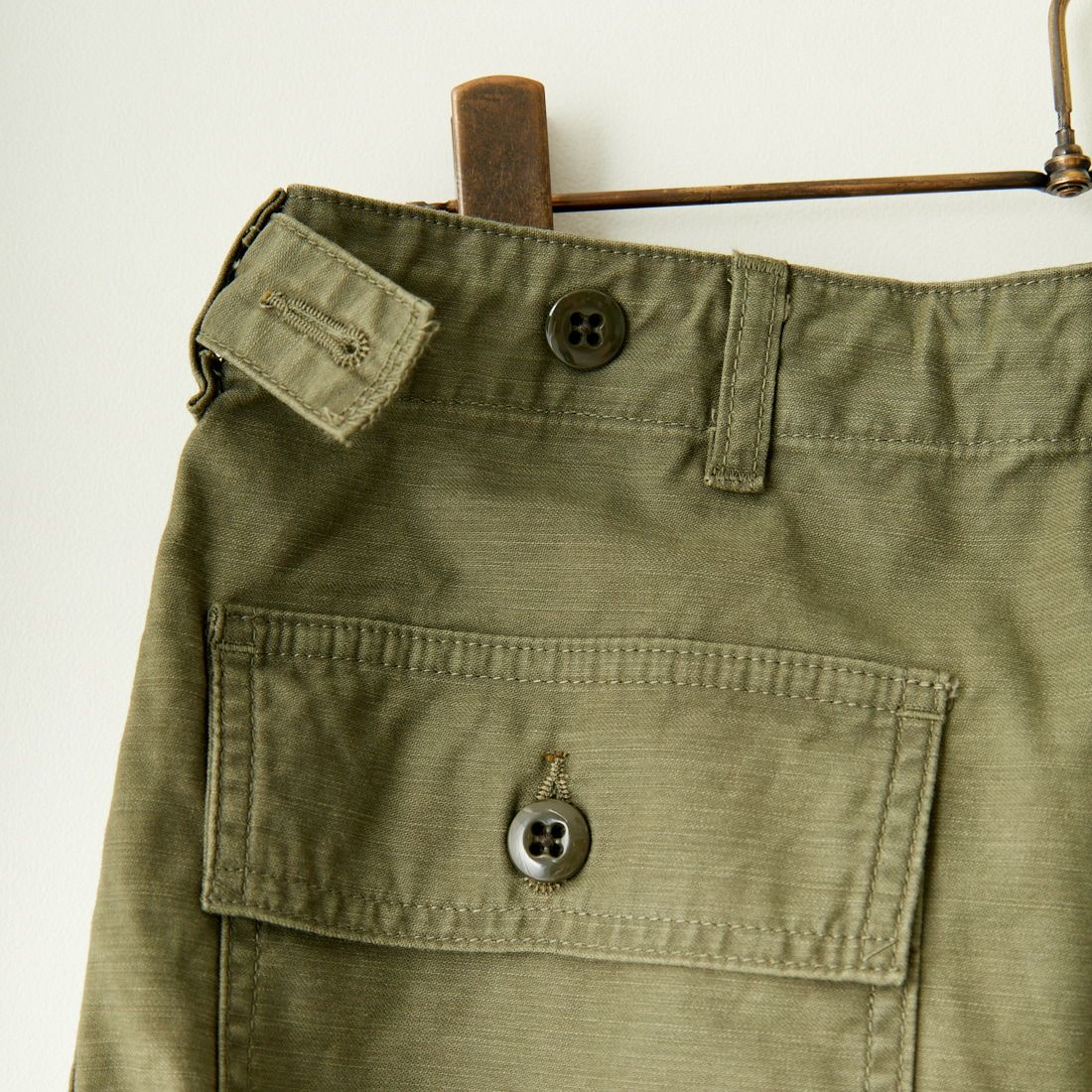 Needles [ニードルズ] ファティーグ ヒザデルパンツ [PU246] A OLIVE