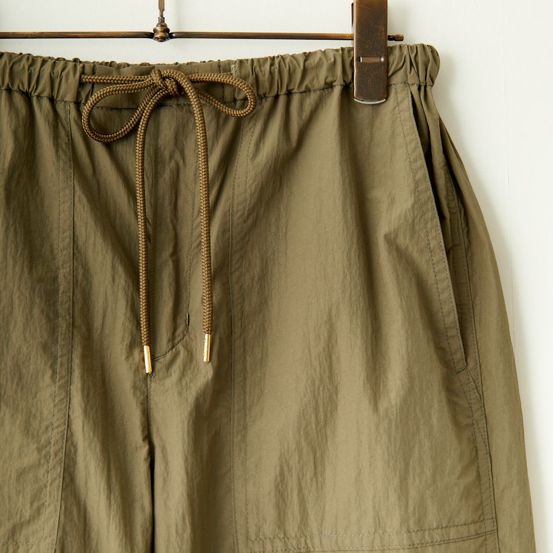 MICA&DEAL [マイカアンドディール] パラシュートパンツ [0124303186] KHAKI