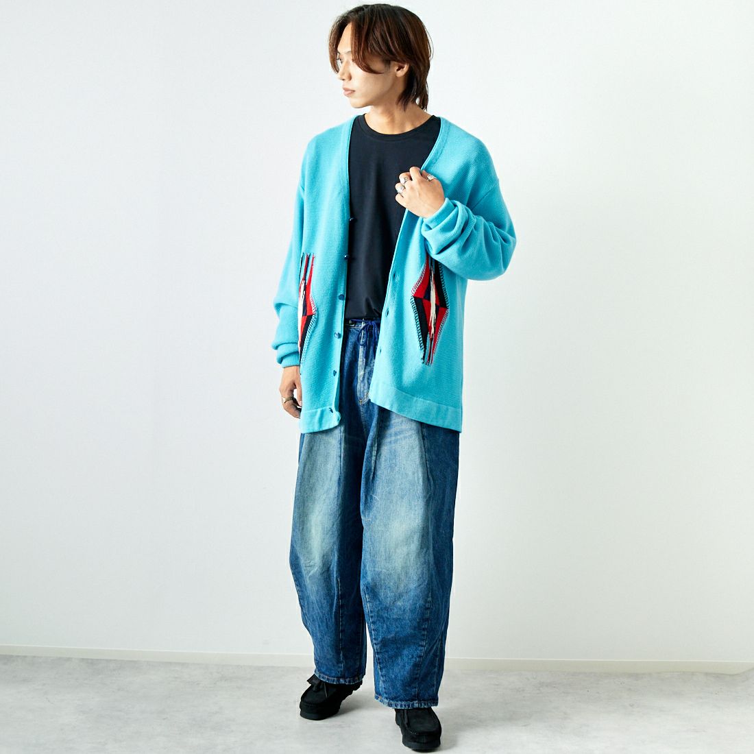 Needles [ニードルズ] デニムヒザデルパンツ [PU244]｜ジーンズファクトリー公式通販サイト - JEANS FACTORY Online  Shop