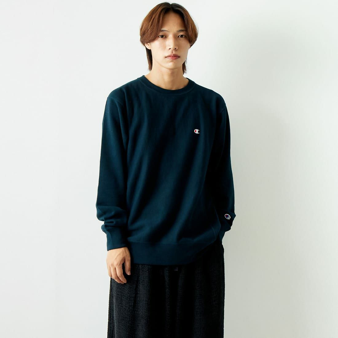 370 ﾈｲﾋﾞｰ&&モデル身長：179cm 着用サイズ：XL&&