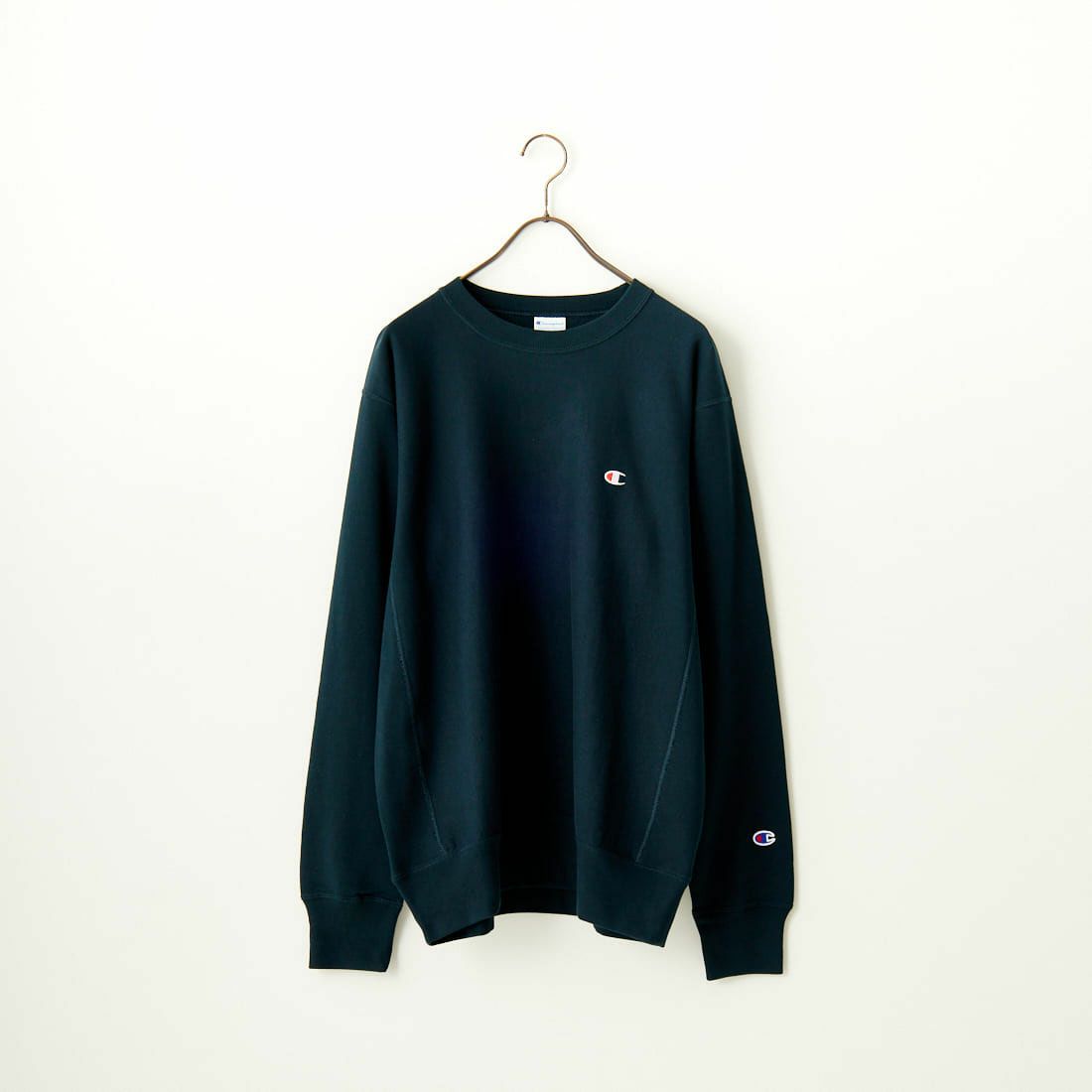 Champion [チャンピオン] リバースウィーブ(R) クルーネックスウェットシャツ [C3-Y031] 370 ﾈｲﾋﾞｰ
