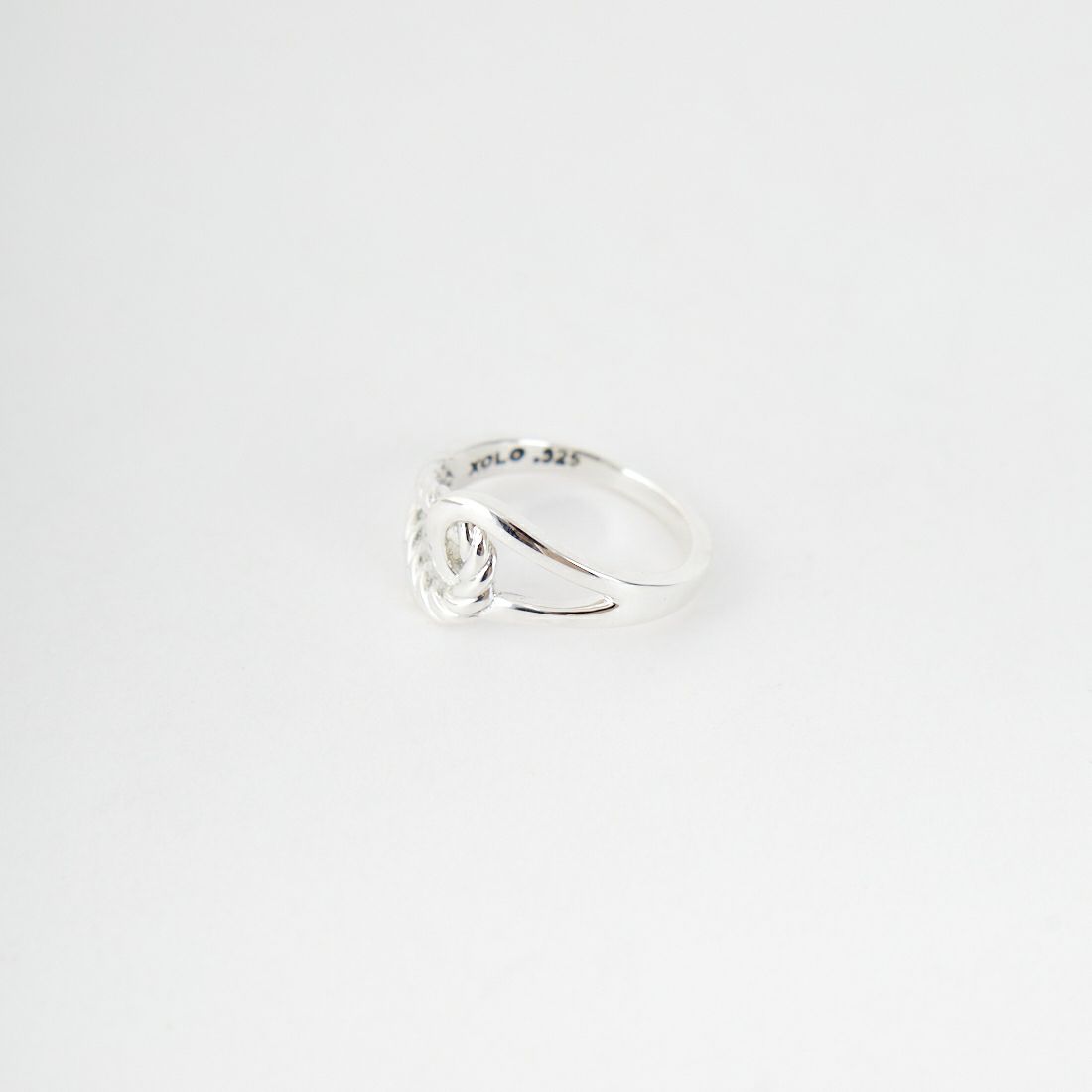 XOLO JEWELRY [ショロジュエリー] ダブルループリング [XOR024] SILVER