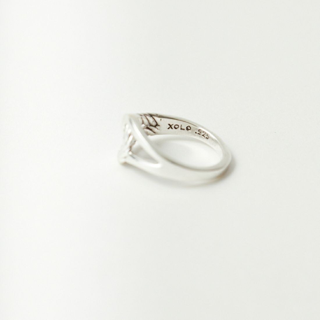 XOLO JEWELRY [ショロジュエリー] ダブルループリング [XOR024] SILVER