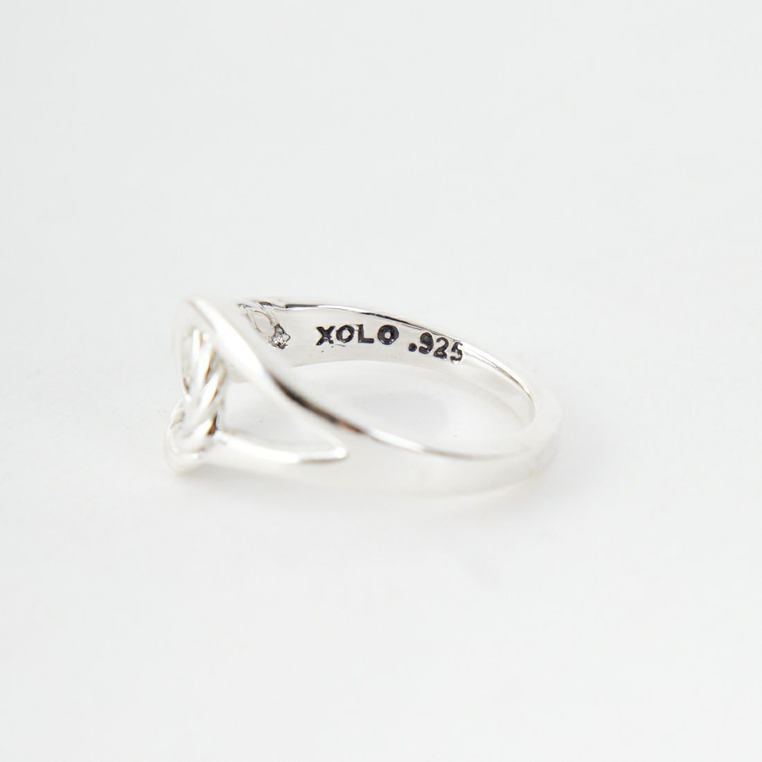 XOLO JEWELRY [ショロジュエリー] ダブルループリング [XOR024] SILVER