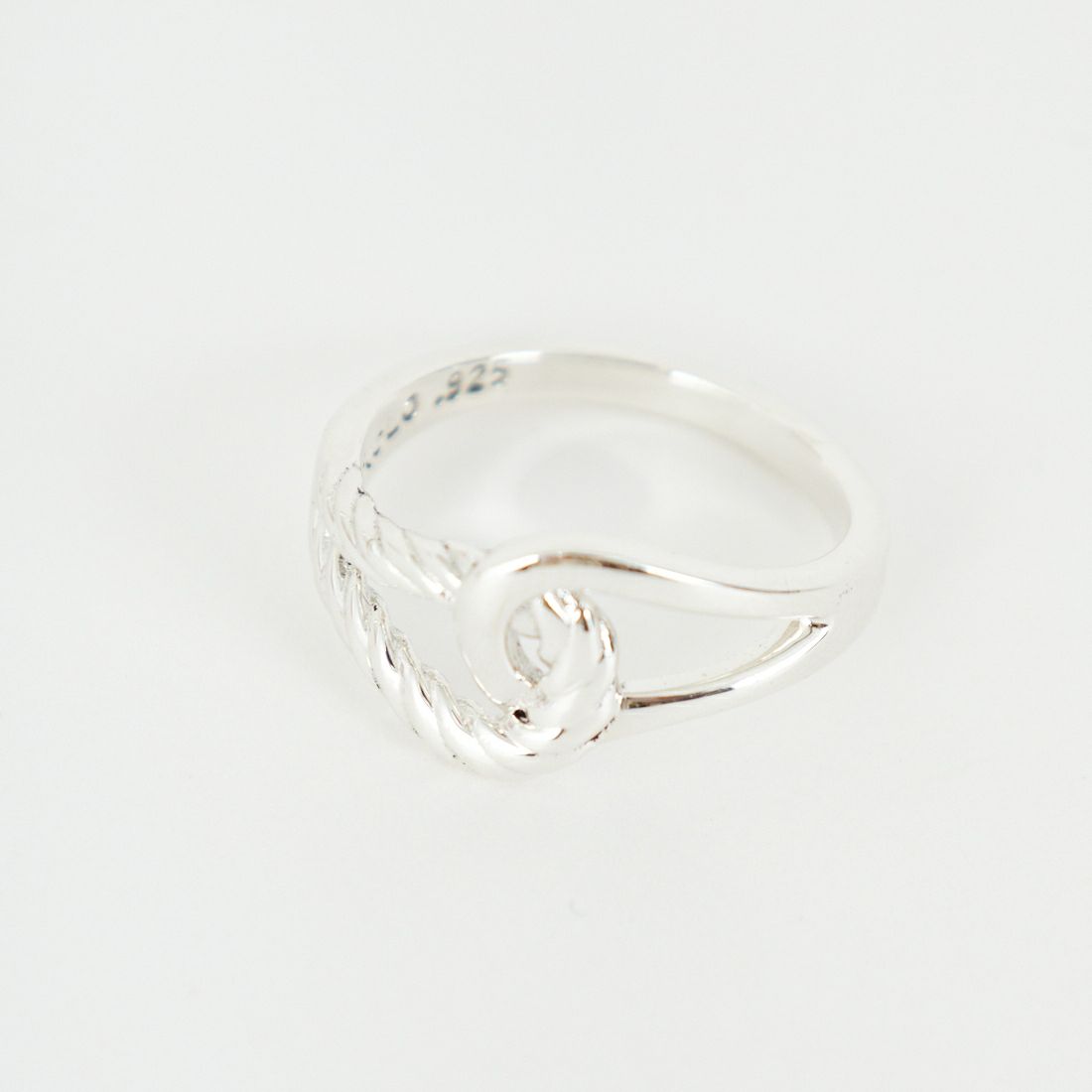 XOLO JEWELRY [ショロジュエリー] ダブルループリング [XOR024] SILVER