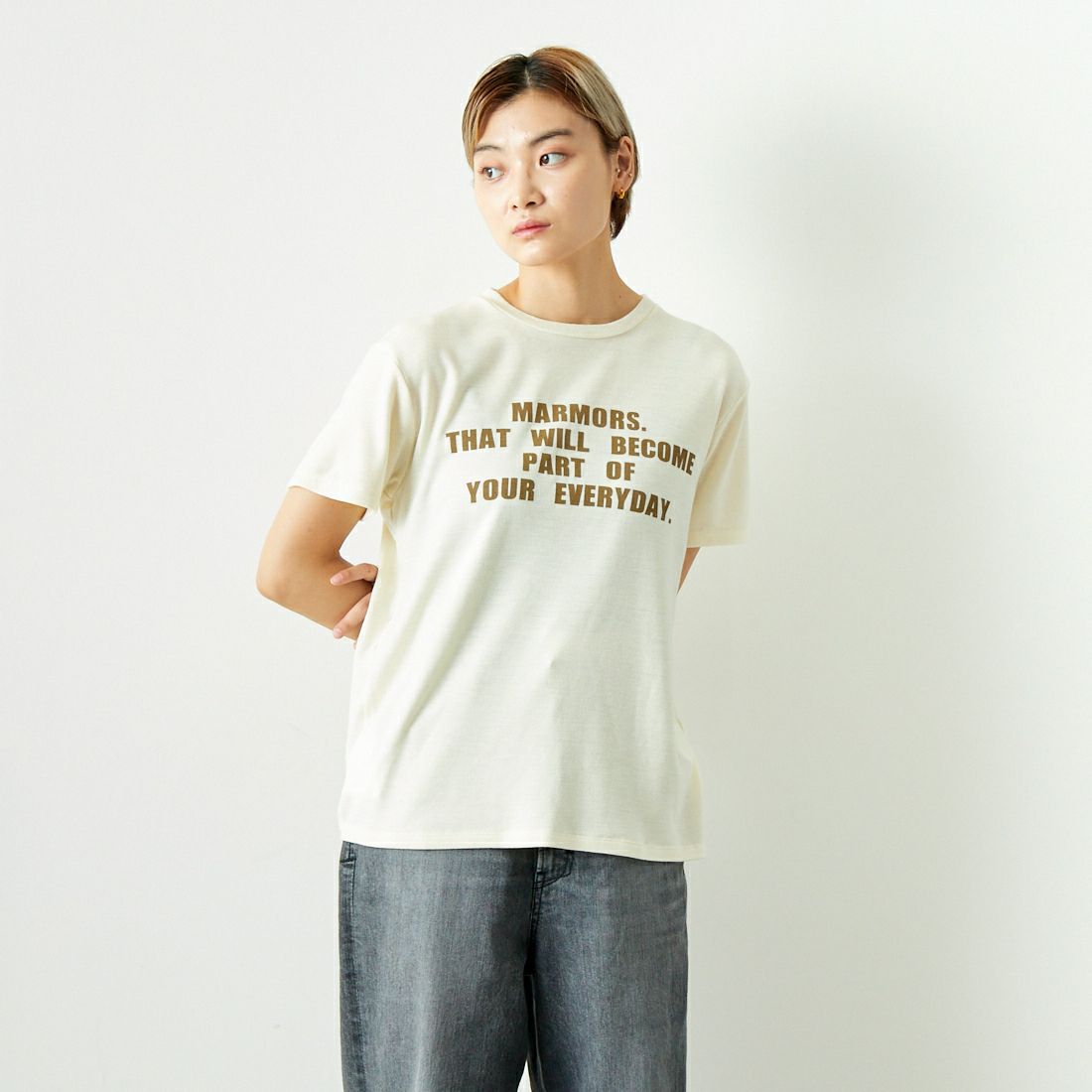 OFF WHITE&&モデル身長：160cm 着用サイズ：36&&