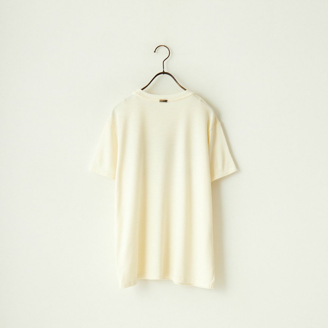 marmors [マルモア] ウールロゴTシャツ [0224309060] OFF WHITE