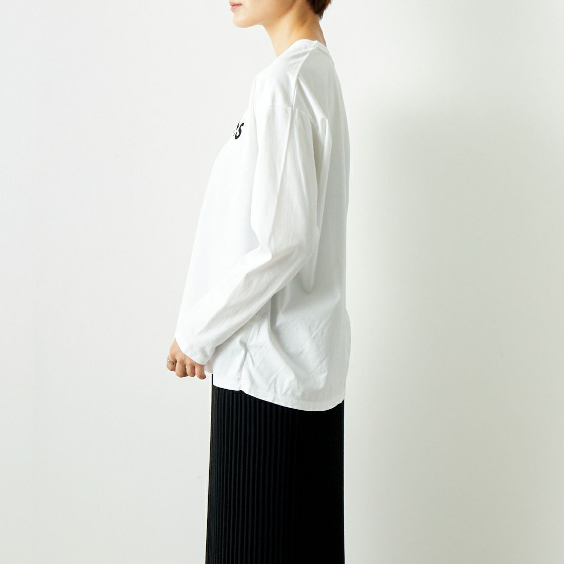 marmors [マルモア] ロゴロングスリーブTシャツ [0223309041