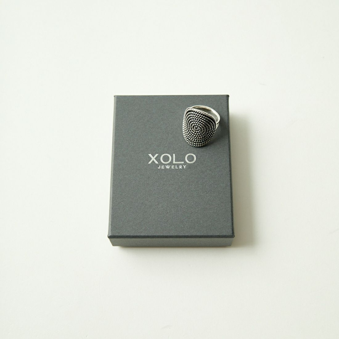 XOLO JEWELRY [ショロジュエリー] スパイラルロープリング [XOR077] SILVER
