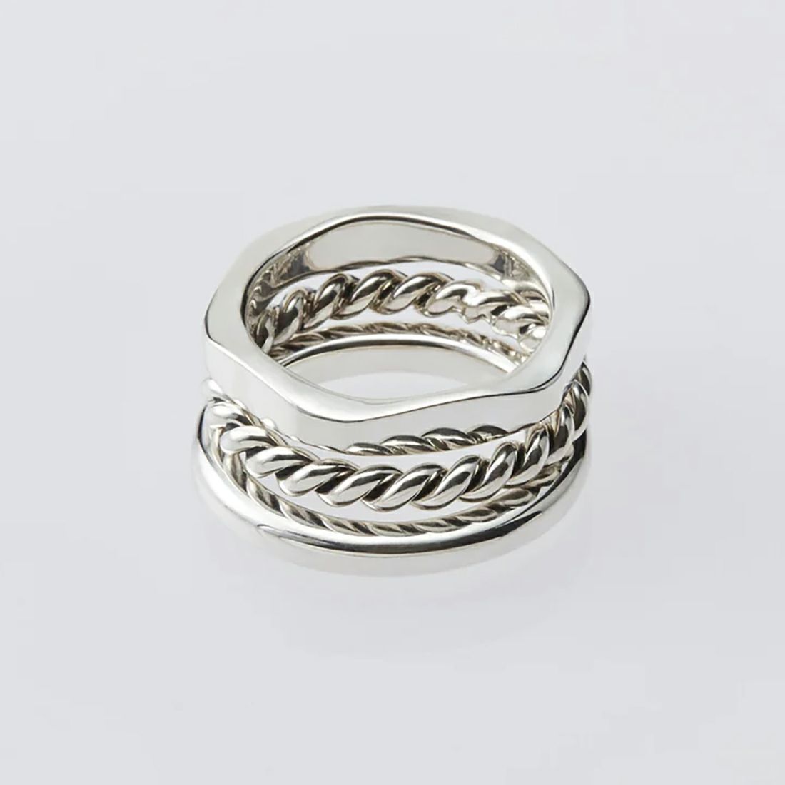 XOLO JEWELRY [ショロジュエリー] トリプルリング [XOR025] SILVER