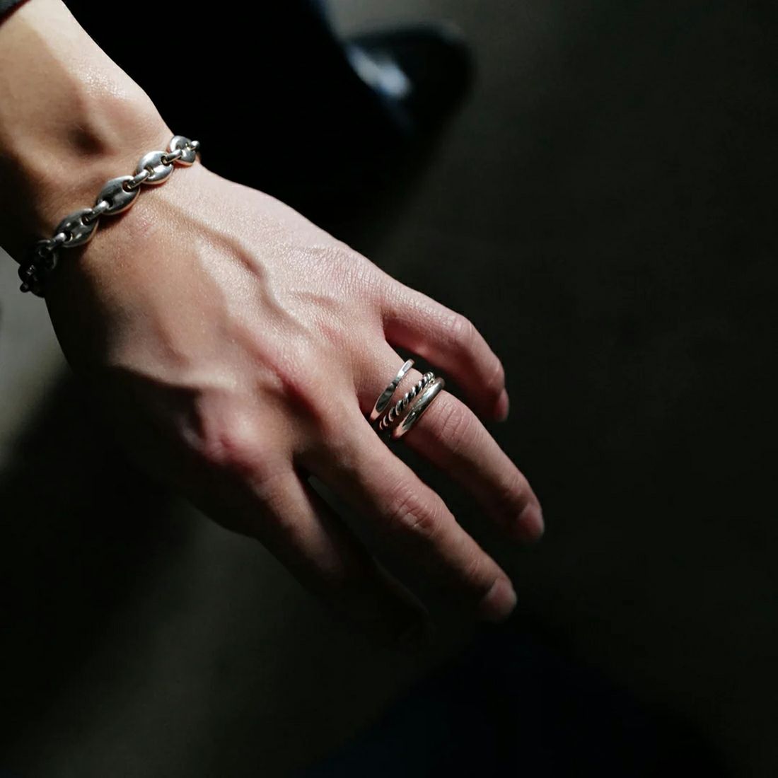 XOLO JEWELRY [ショロジュエリー] トリプルリング [XOR025] SILVER