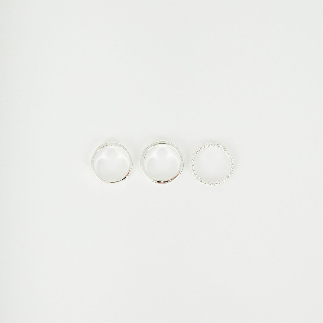 XOLO JEWELRY [ショロジュエリー] トリプルリング [XOR025] SILVER