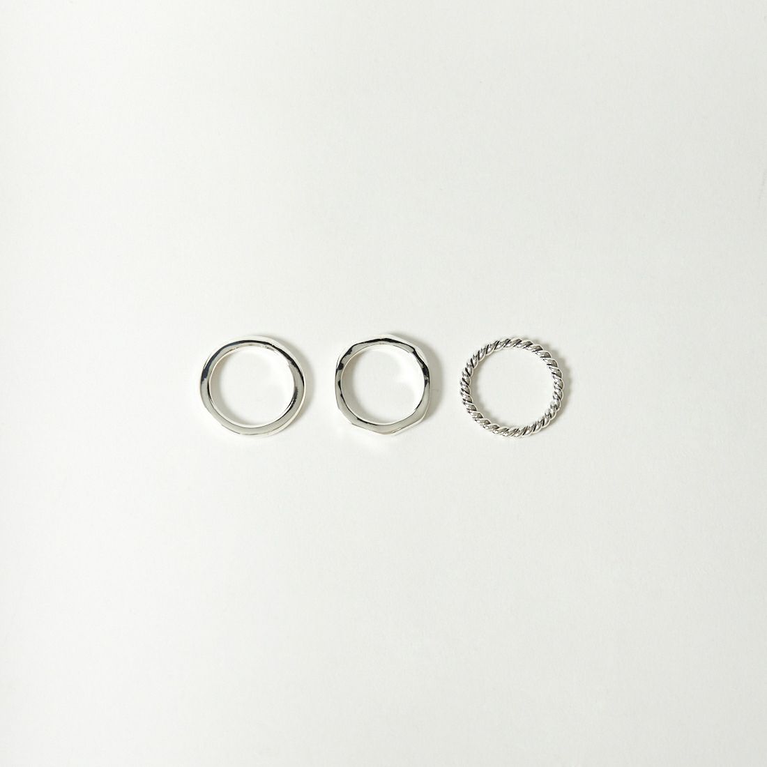 XOLO JEWELRY [ショロジュエリー] トリプルリング [XOR025] SILVER