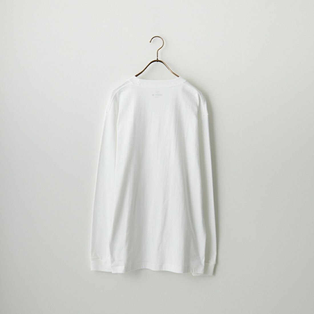Hanes [ヘインズ] BEEFY ロングスリーブTシャツ [H5186] 010 ﾎﾜｲﾄ
