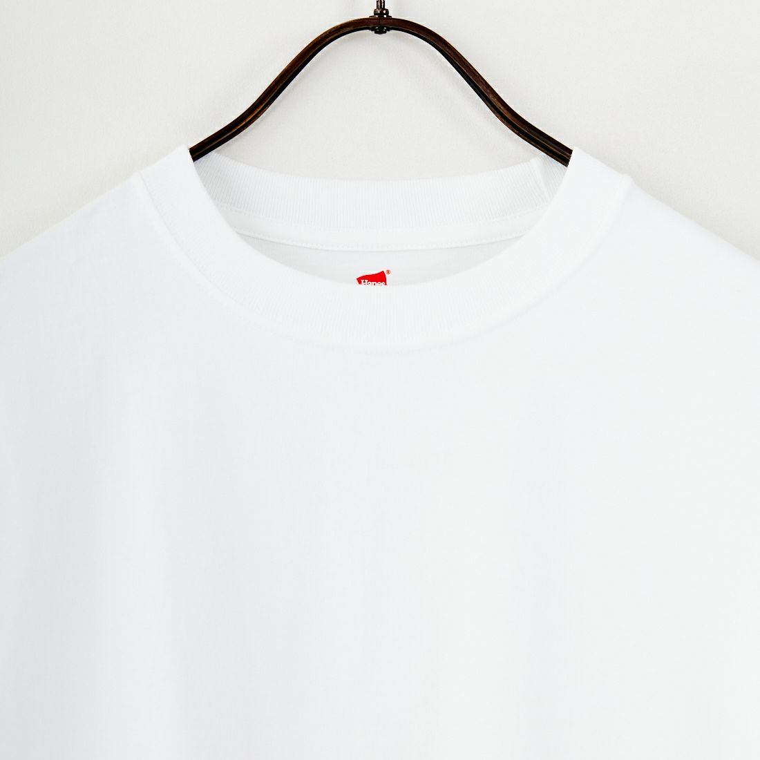 Hanes [ヘインズ] BEEFY ロングスリーブTシャツ [H5186] 010 ﾎﾜｲﾄ